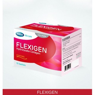 Mega We Care FLEXIGEN Hydrolysate Collagen 10000 Mg (15 ซอง X 1 กล่อง