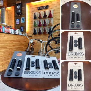 ปลอกแฮนด์ BROOKS Cambium Rubber Grips Black 130/100 mm และ 100/100 mm