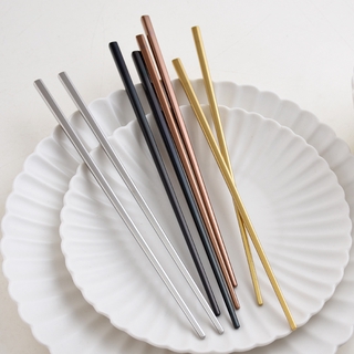 304 Stainless Steel Chopsticks Household Tableware Non-Slip Anti-Scald Chopstick