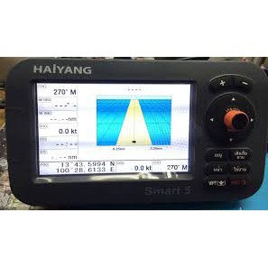 GPS ดาวเทียม+ ซาวเดอร์ เครื่องหาปลา HAIYANG HD-50CFจอ5