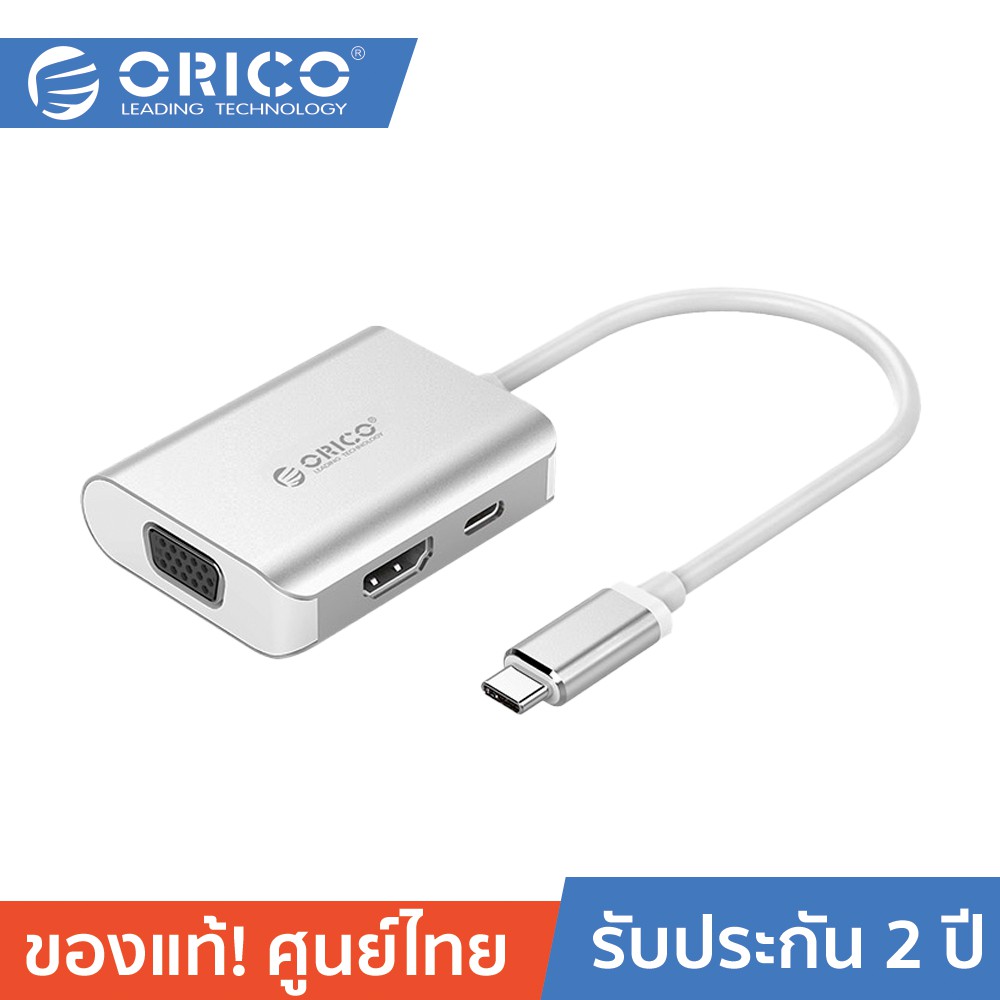 ลดราคา ORICO XC-302 HUB Type C to HDMI VGA Docking Station Adapter for Samsung Galaxy S9/S8/Note 9 Huawei Mate 10/P20 Pro USB C #ค้นหาเพิ่มเติม สายโปรลิงค์ HDMI กล่องอ่าน HDD RCH ORICO USB VGA Adapter Cable Silver Switching Adapter
