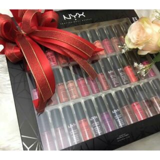 เซต ลิป NYX,nyx ลิปเนื้อเเมท36แท่ง