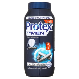 ถูกที่สุด✅ โพรเทคส์ ฟอร์เมน แป้งเย็นผสานชาร์โคลสีขาวจากญี่ปุ่น 140กรัม Protex for Men Cooling Powder with Japanese White