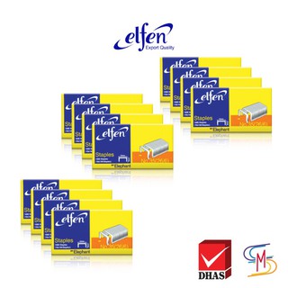 (เซ็ต12ชิ้น) Elfen ลวดเย็บกระดาษ เบอร์ 35 (26/6)