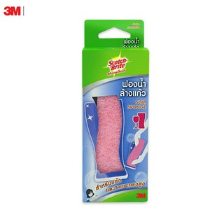 Scotch-Brite® Slim Sponge สก๊อตช์-ไบรต์® ฟองน้ำล้างแก้ว