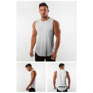 Workout Gym New Fitness Summer Fashion Mesh Tank Top Men Musculation Clothing Bodybuilding Sport Sleeveless Shirt Quick Dry Vest