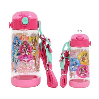 กระติกน้ำใสแบบหลอด ลาย precure