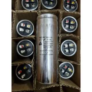 คาปาซิเตอร์เครื่องซักผ้า 12/7uf 450v. แคปรันมอเตอร์เครื่องซักผ้าแอลจี ซัมซุงใช้ได้หลายยี่ห้อ แท้ อะไหล่เครื่องซักผ้า2ถัง