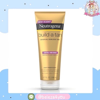 (Pre Order) 🇺🇸#พรีเมกา Neutrogena Build-A-Tan Gradual Sunless Tanning Lotion, 6.7 fl. oz