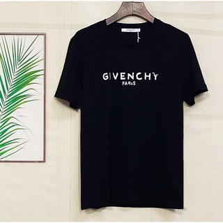 เสื้อยืดอินเทรนด์ผู้ชายอินเทรนด์ผู้หญิงG1venchy เสื้อยืดคอกลม แขนสั้น พิมพ์ลายเฉพาะตัว ไม่ซีดจางง่าย แฟชั่นสําหรับผู้ชาย