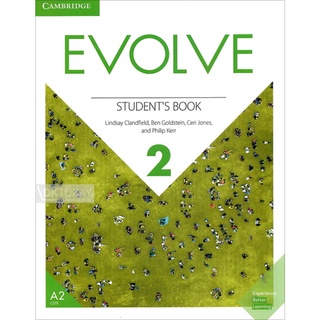 DKTODAY หนังสืออย่างเดียว EVOLVE 2:STUDENTS BOOK **ไม่มีโค๊ดออนไลน์**