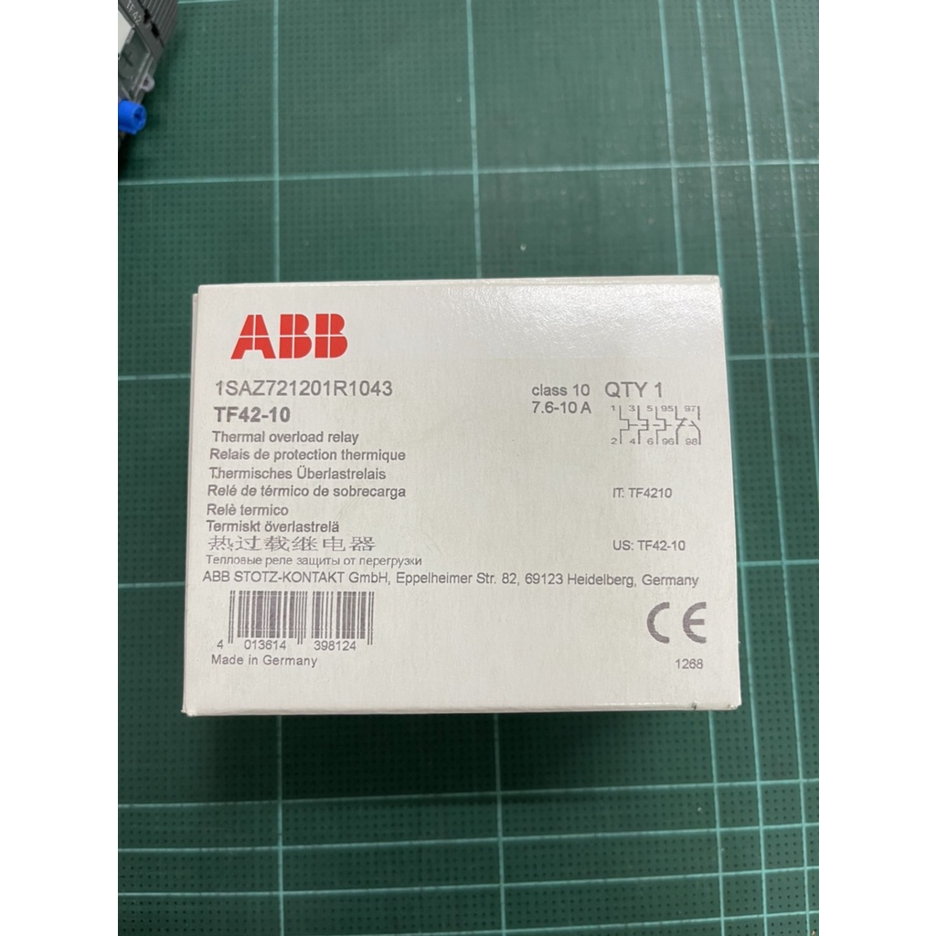 TF42-10 ABB Thermal overload relays