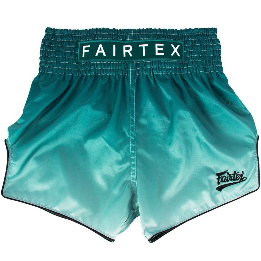 Fairtex กางเกงมวย กางเกงมวยไทย รุ่นพิเศษ BS1906 Muay Thai Shorts - Green Fade