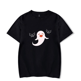 ❡♣WAMNI Genshin Impact Hu Tao T Shirt Short Sleeve Women Funny T Shirt Harajuku Top O-neck cotton casual women t shirt t