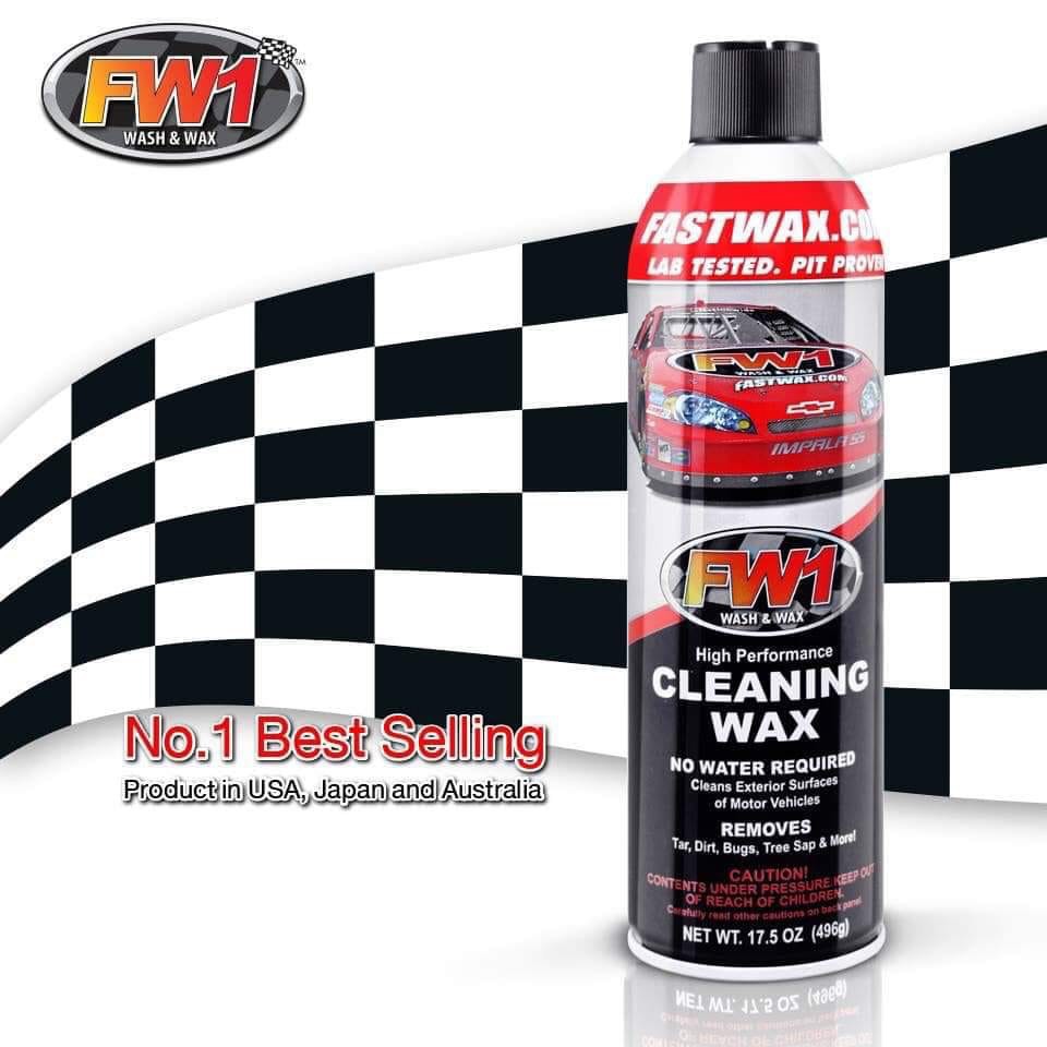 Fw1 cleaning wax แพคเดี่ยว แถม ผ้าไมโครไฟเบอร์ 3 ผืน (รับประกันสินค้าเฉพาะ ลูกค้า FW1 Shop Thailand 