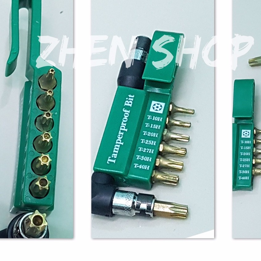 TABI OFFSET SCREW WRENCH ไขควงหกแฉกท็อกซ์ สลับสองด้าน T10-T40 ประเทศไต้หวัน