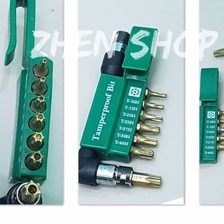 TABI OFFSET SCREW WRENCH ไขควงหกแฉกท็อกซ์  สลับสองด้าน T10-T40  ประเทศไต้หวัน