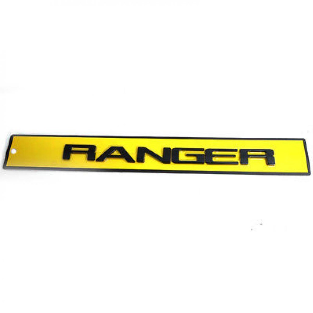 อักษร โลโก้ logo ford ranger เรนเจอร์ กระโปรงรถ กระจังหน้า รุ่น MC