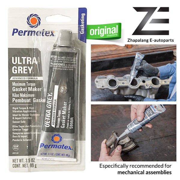 PERMATEX Ultra Grey RTV เครื่องทําปะเก็น 599BR 99g