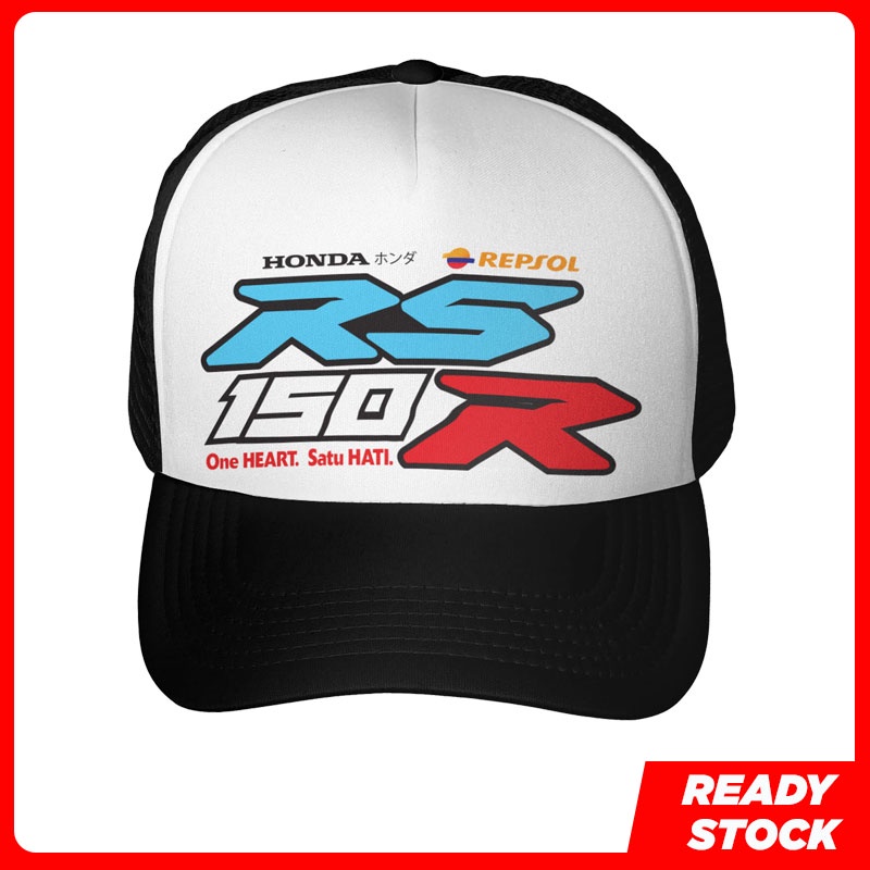 Honda RS150 Tricolor Motorsport หมวกทรัคเตอร์แบบปรับได้