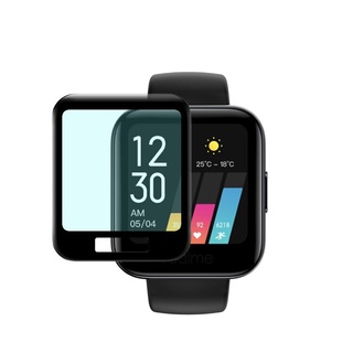 ฟิล์มกันรอยหน้าจอ 3D HD แบบเต็มจอ สําหรับ Realme Watch Smart Watch ฟิล์มกันรอยขีดข่วนหน้าจอ