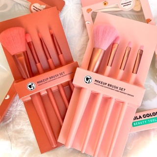 เซทแปรงแต่งหน้า 5017  Mila color  มาใหม่สีสุดฮิต  ชุดแต่งหน้า  Makeup Brush Set ขนนุ่มมากกงานดีสุด