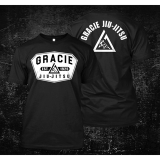 เสื้อยืด พิมพ์ลาย Gracie Jiu-Jitsu EST 1925 TshIrt 2 ด้าน สําหรับทุกเพศ