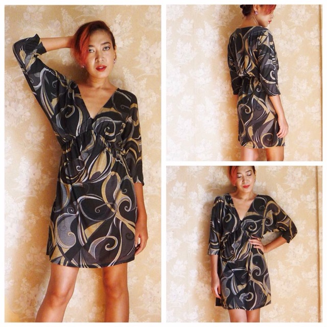 70'S style mini dress