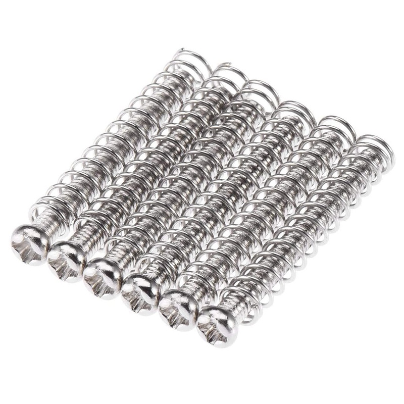 Electric Guitar Screw Kit (9 Types) with Springs for Electric Bridge ...