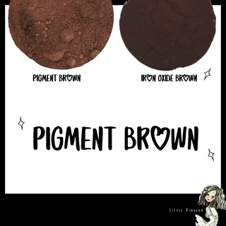 Pigment สีน้ำตาล Pigment Brown *Non-Toxic* พิกเมนต์สำหรับทำสีน้ำ สีน้ำมัน