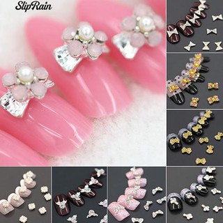 🌹♥ 10Pcs เครื่องประดับทำเล็บมือไว Glitters ตกแต่ง Rhinestone DIY เล็บเคล็ดลับศิลปะ