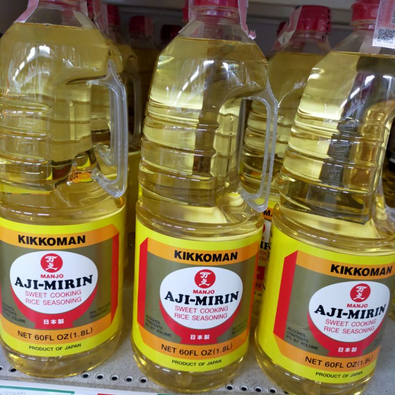 คิคโคแมน อะยิมิริน AJI-MIRIN KIKKOMAN มิรินปรุงอาหาร ขนาด 1.8ลิตร สินค้าพร้อมส่ง