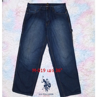 มือสอง Polo Jeans ชาย (M-019) กางเกงยีนส์ คนอ้วน บิ๊กไซส์ เอว 38 นิ้ว