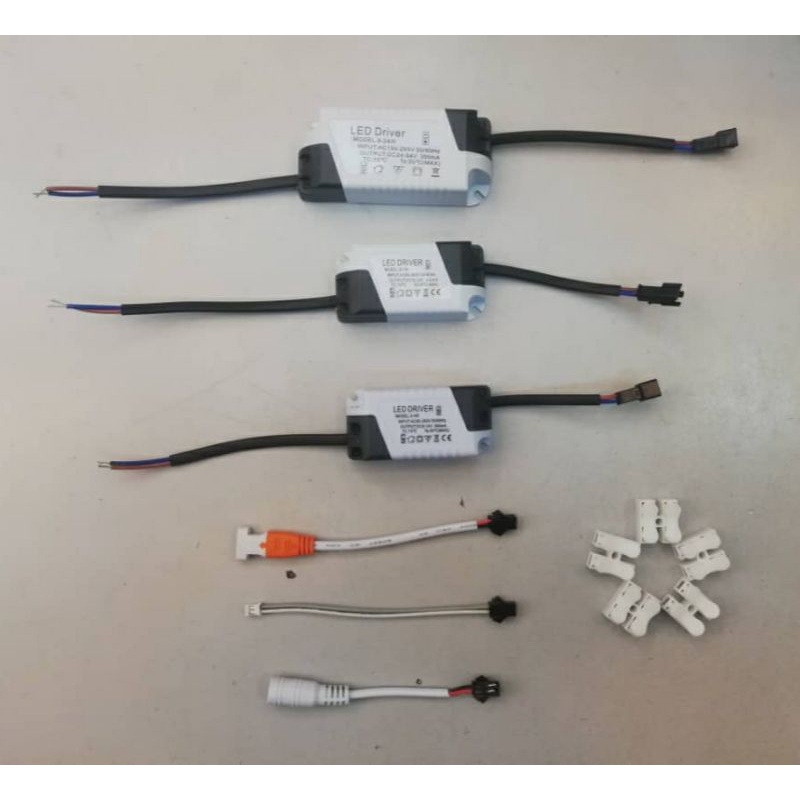 ไฟ LED DRIVER DOWN LIGHT DRIVER EYEBALL DRIVER 3-4W, 4-7W, 8-24W