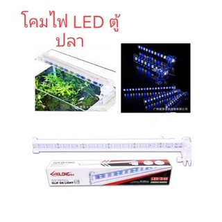 โคมไฟ LED ตู้ปลา แบบหนีบข้างตู้ปลา -D10/D20 /D30