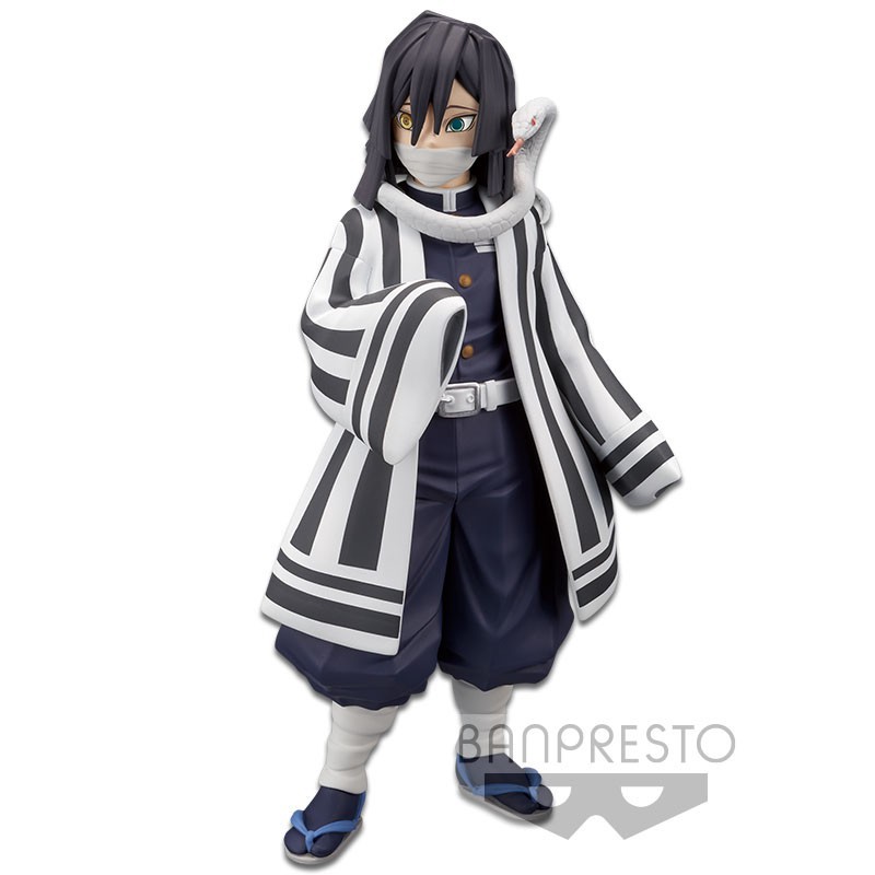 [ของแท้] Bandai Banpresto DXF Demon Slayer Kimetsu no Yaiba Figure Vol 15 Ver B Obanai Iguro โมเดล ฟ
