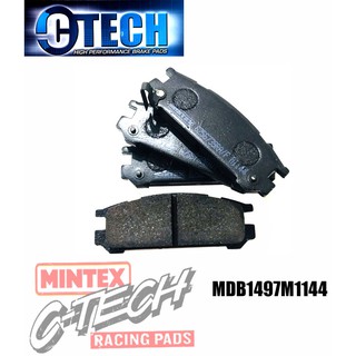 MINTEX C-Tech ผ้าเบรคเกรด Hi Performance ซี่รีย์ M1144 คู่หลัง ซูบารุ SUBARU Impreza 2.0 Turbo