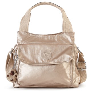 กระเป๋า Kipling Fairfax small metallic - toasty gold ของแท้