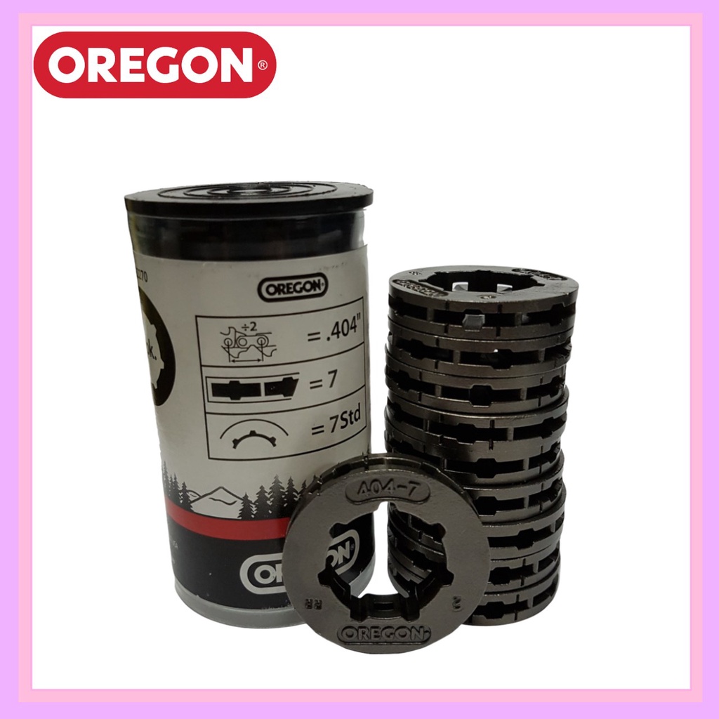แหวนสเตอร์ รุ่น 404-7 •ยี่ห้อ OREGON