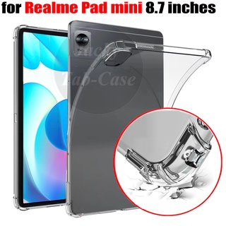 เคสแท็บเล็ต TPU แบบใส สําหรับ Realme Pad Mini 4G WiFi 3G LTE 8.7 นิ้ว Realme RMP2105 ❥พร้อมส่ง !!