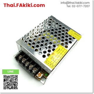 พร้อมส่ง,(C)Used, S-36-12 Power supply input :110-220V output : DC12V3A ,MEAN WELL (66-002-467)