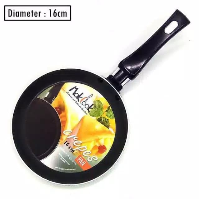R.CLASSIC CREPES PAN 16 MC-GE / FLAT PAN / MAKCOOK CREPES PAN