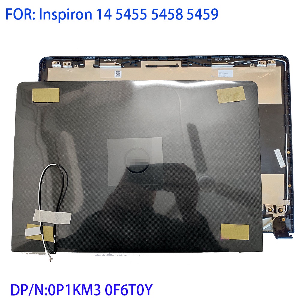 Dell/ Inspiron 5455 5458 5459 Vostro 3458 14" ฝาหลัง LCD A Shell คุณภาพใหม่ 0P1KM3 0F6T0Y