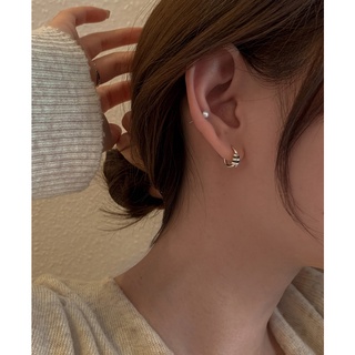 ECD-083 - C Shape Geometry Earring (1คู่/2ชิ้น)