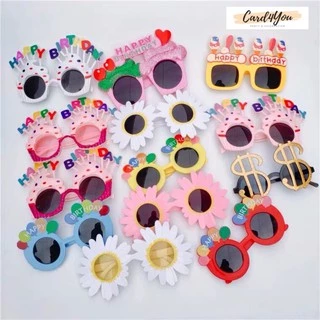 [พร้อมส่ง🇹🇭]🎂แว่นตา Party สำหรับใส่เป็นพร๊อพถ่ายรูปเก๋ๆ
