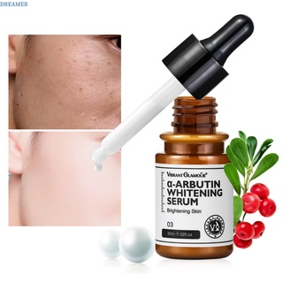 【DREAMER】VIBRANT GLAMOUR Arbutin Whitening Facial Serum Brightening Moisturizing Hydrating Oil Control Shrink Pores Anti Aging Anti Wrinkle Face Essence