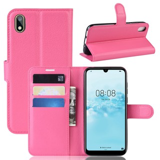 เคส Huawei Y5 2019 5.71 เคสหนัง ฝาพับ โทรศัพท์กรณี