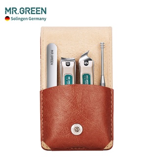 MR.GREEN ชุดกรรไกรตัดเล็บ แบบเหล็กกล้าไร้สนิม เกรดการแพทย์