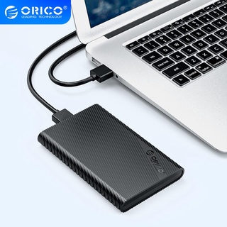 Orico เคส HDD ภายนอก 2.5 นิ้ว 5Gbps USB3.0 HDD SSD อะแดปเตอร์ พร้อมกล่องปิด HDD UASP 4TB นอนหลับอัตโนมัติ