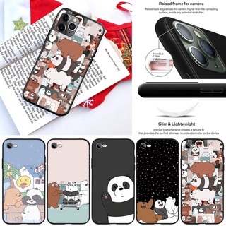 Ae80 เคสโทรศัพท์มือถือ ลาย we bare bears สําหรับ iPhone 13 12 Pro Max Mini XS Max X